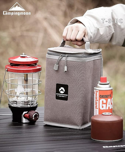 CAMPINGMOON Camping Gear Lantern Storage Case T-8,T-9