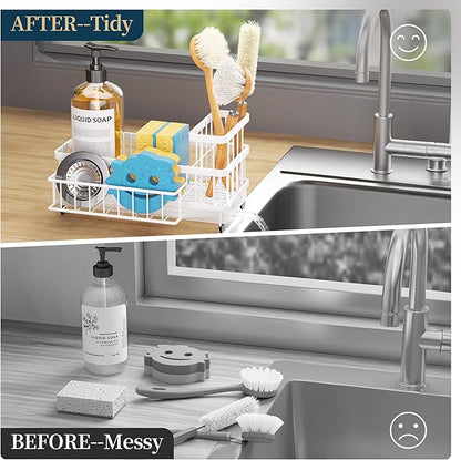 Consumest Sponge Holder for Kitchen Sink