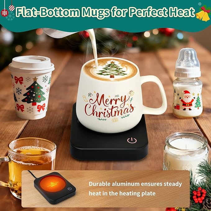 VOBAGA Coffee Mug Warmer for Desk