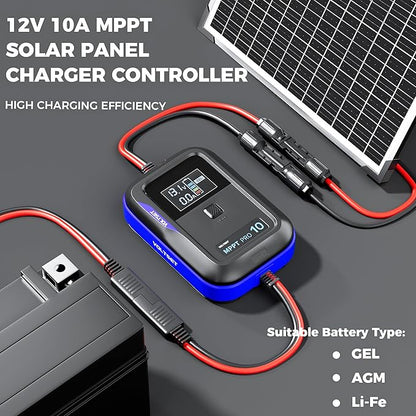Aerospace-Grade Aluminum Voltset MPPT Solar Charge Controller : Display