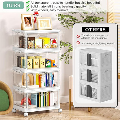 Clear Storage Bins with Lids