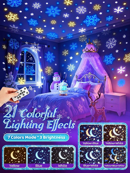 Frozen Toys, 15 Music+16 Films+315 Colors Night Light