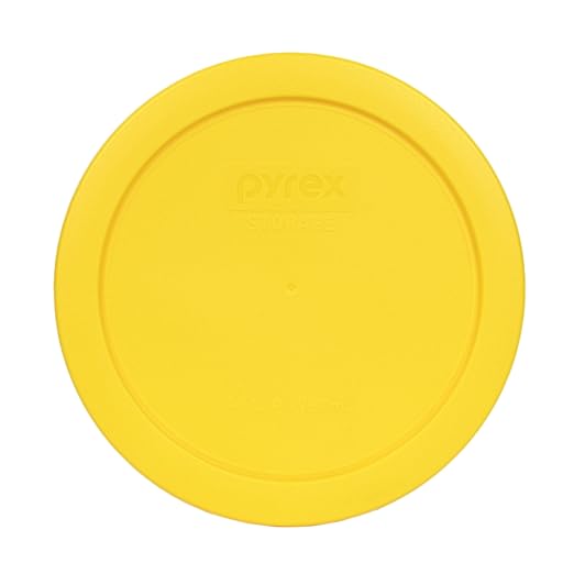 Pyrex 7201-PC 4 Cup Meyer Lemon Yellow Food Storage Replacement Lid