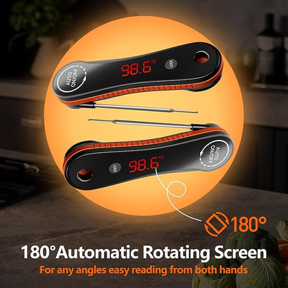 0.5s Instant Read Digital Meat Thermometer, Paysean ±0.5℉
