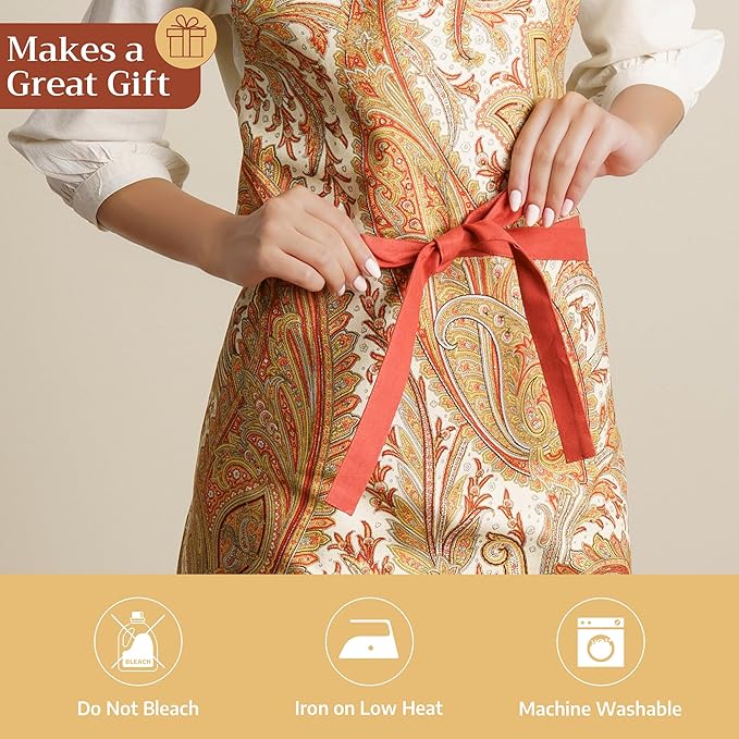 Maison d' Hermine 100% Cotton Apron