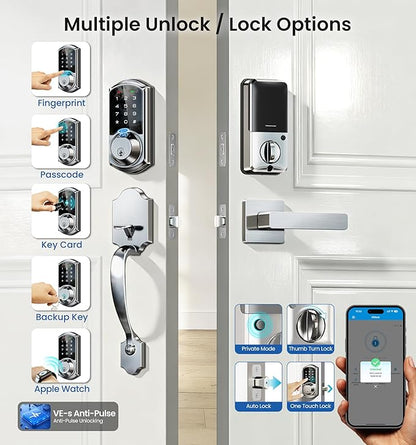 Veise VE07-H Fingerprint Smart Locks