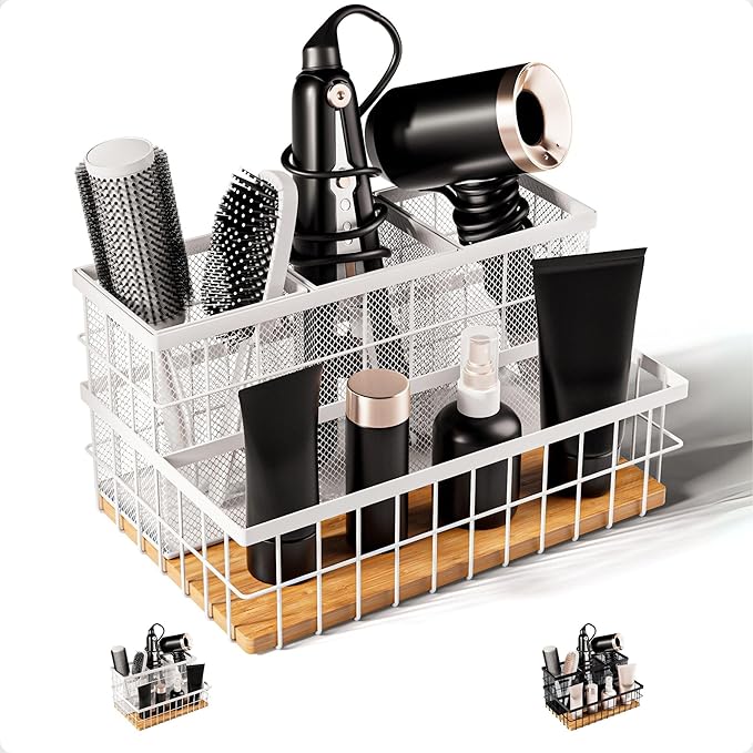 Hair Tool Organizer Countertop