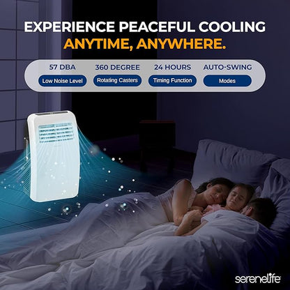 SereneLife 3-in-1 Portable Air Conditioner