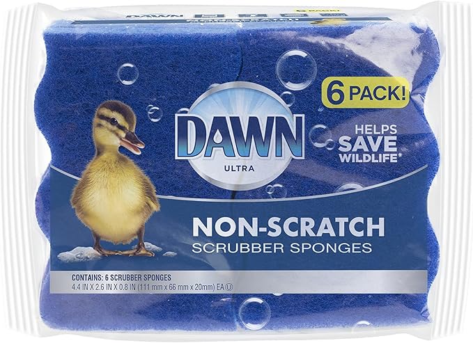 Dawn Non-Scratch Scrubber Sponges