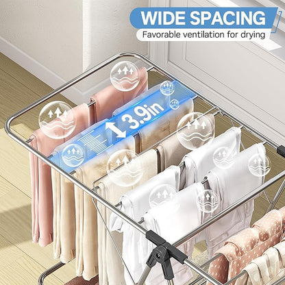 APEXCHASER Clothes Drying Rack