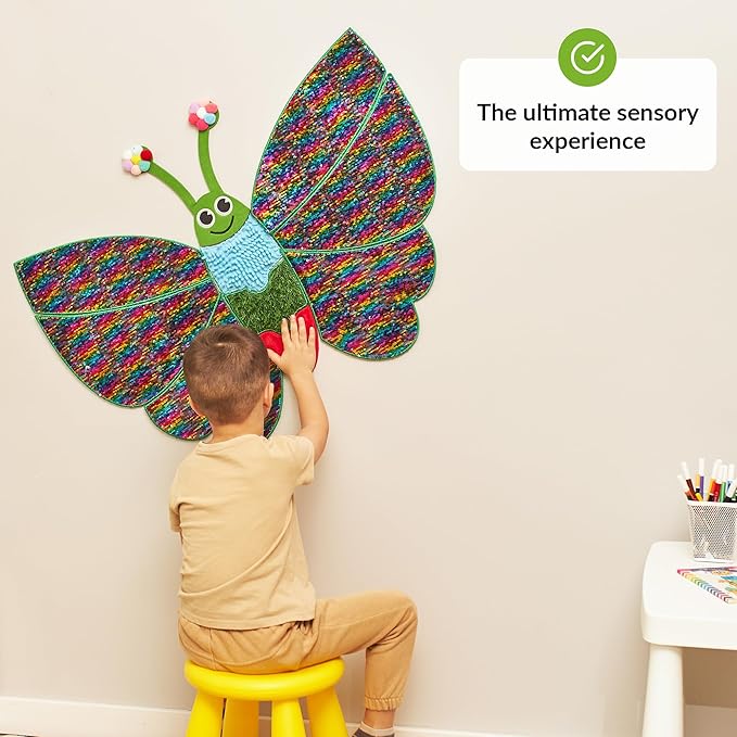 ODOXIA Sensory Wall Panel | Sequin Busy Board