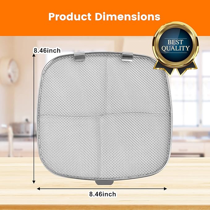 Stainless Steel Splatter Shield