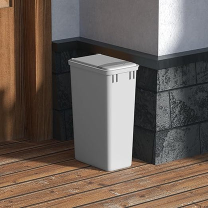 Dowell 50Qt Wastebasket Trash Can Garbage Container,