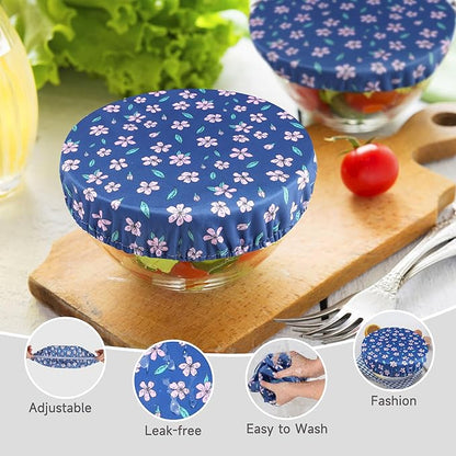 wegreeco Elastic Reusable Bowl Covers