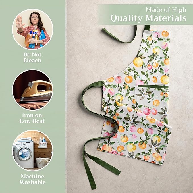 Maison d' Hermine 100% Cotton Apron