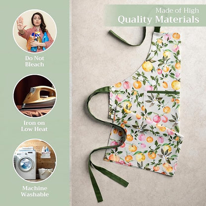 Maison d' Hermine 100% Cotton Apron
