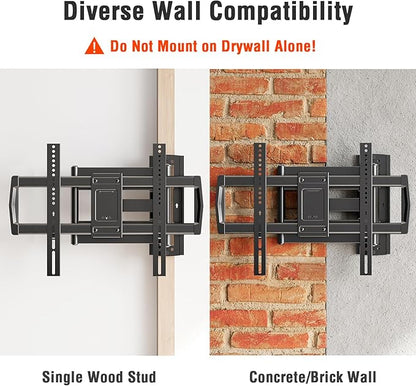 ELIVED Long Arm TV Wall Mount for Most 42-75 Inch TVs, 30 Inch Long Extension