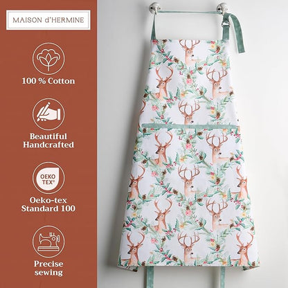 Maison d' Hermine 100% Cotton Apron
