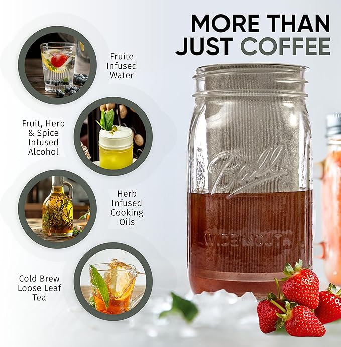 Altura The TUBE Cold Brew Coffee Maker and Tea Infuser