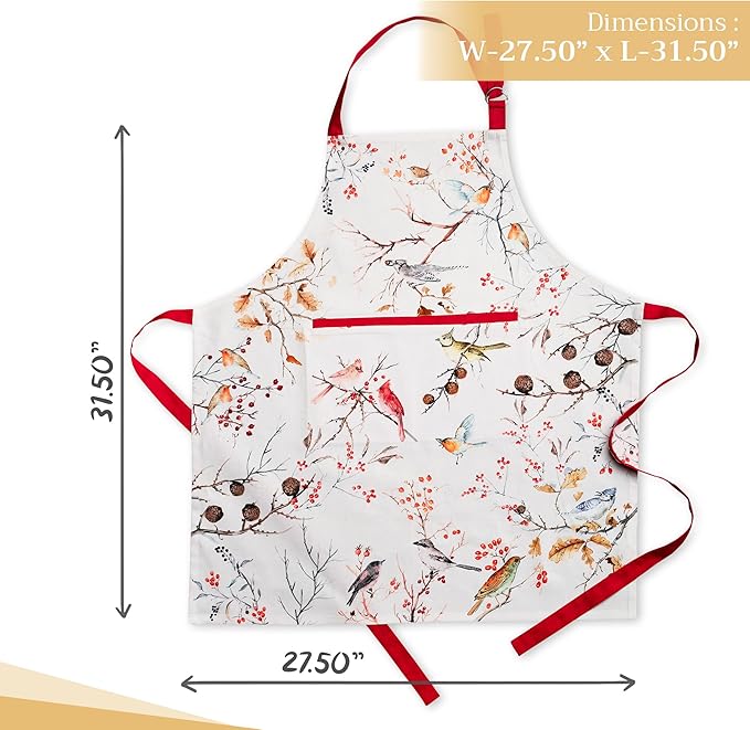 Maison d' Hermine 100% Cotton Apron