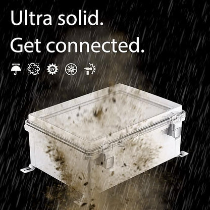 Gratury Junction Box, IP67 Waterproof Plastic Enclosure