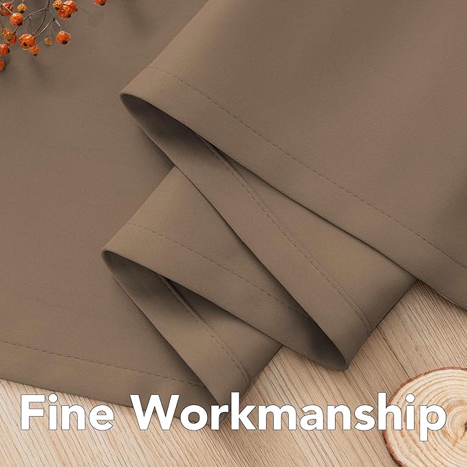 H.VERSAILTEX Thermal Insulated Blackout Window Panels Microfiber