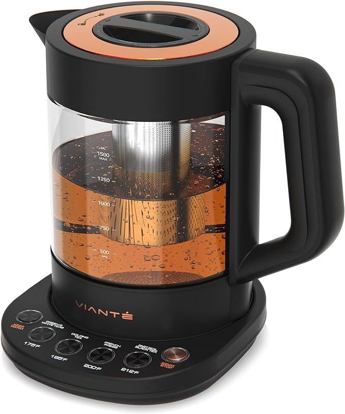Vianté Electric Kettle With Infuser