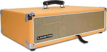 Sound Town Vintage 2U Amp Rack Case, 12.5" Depth