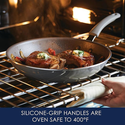 Rachael Ray Cook + Create Nonstick Frying Pan/Skillet, 12.5 Inch