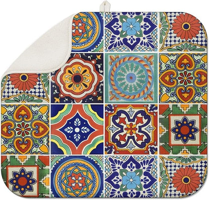 Dish Drying Mat Drainer Pads