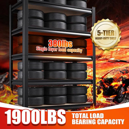 71" H-28 W-12 D Garage Shelving