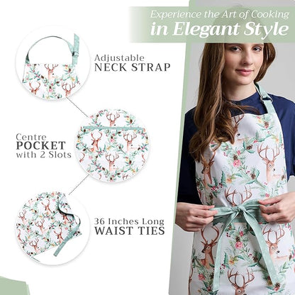 Maison d' Hermine 100% Cotton Apron
