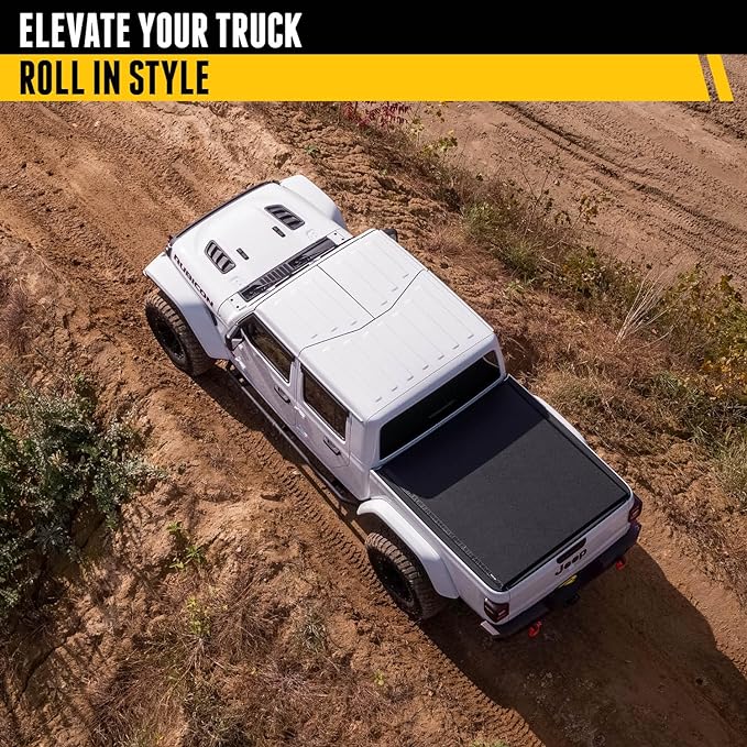 RealTruck TruXedo Lo Pro Soft Roll Up Truck Bed Tonneau Cover | 555901 | Fits 2005 - 2015 Toyota Tacoma 5' Bed (60.3")