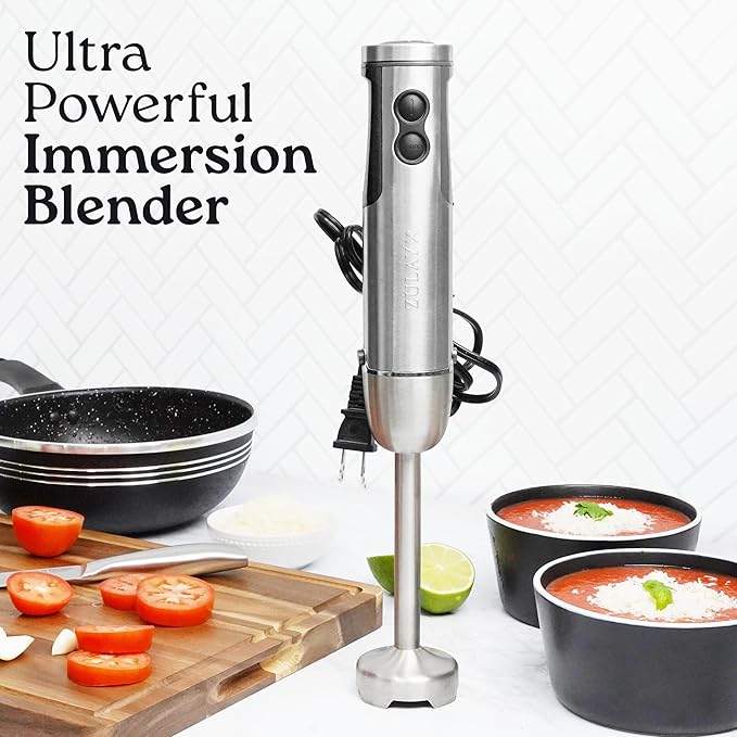 Zulay 4-in-1 Immersion Stick Mixer Hand Blender