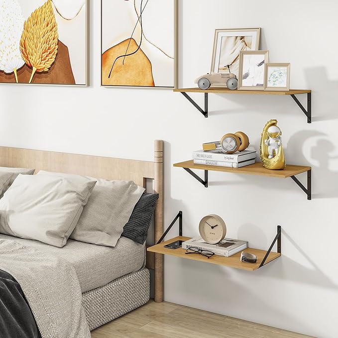 Heimlove 24" W x 12" D Wall Shelves