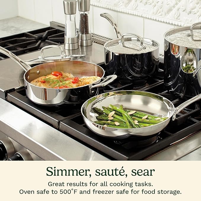 Cuisinart FCT-13 13-Piece Cookware Set French Classic Tri-Ply
