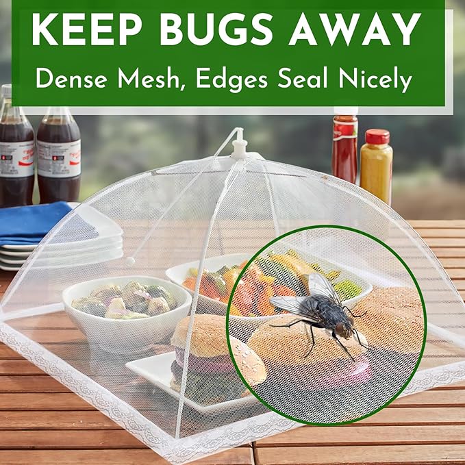 Mesh Food Covers for Outside