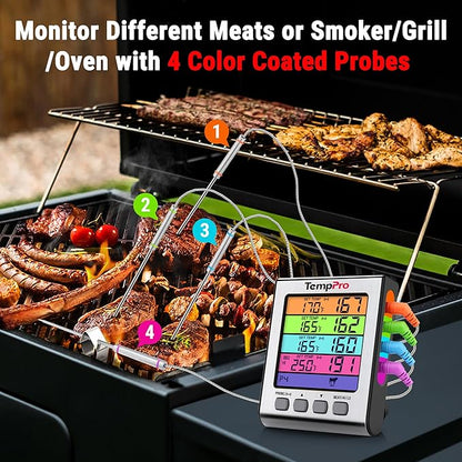 TempPro TP17H Digital Meat Thermometer