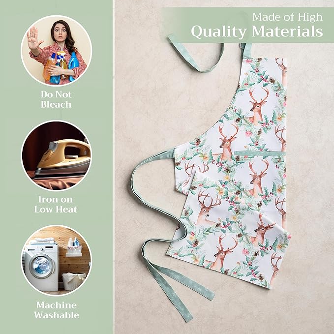 Maison d' Hermine 100% Cotton Apron