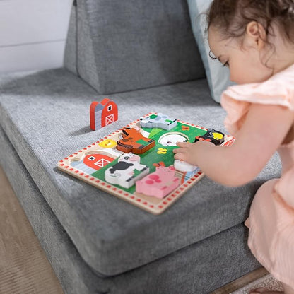 Melissa & Doug Chunky Puzzle Bundle