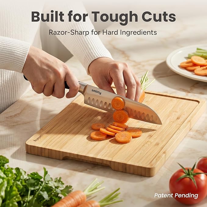 SMIRLY 14-Piece Kitchen Knife Set