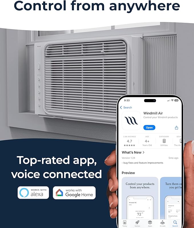 Windmill Window Air Conditioner