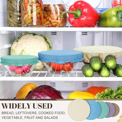 10 Pack Cloth Bowl Covers for Bread Rising