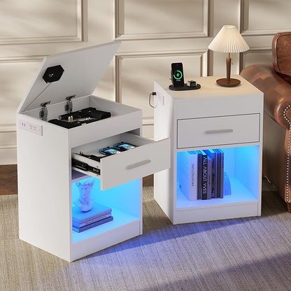 Auromie Set of 2 Nightstand