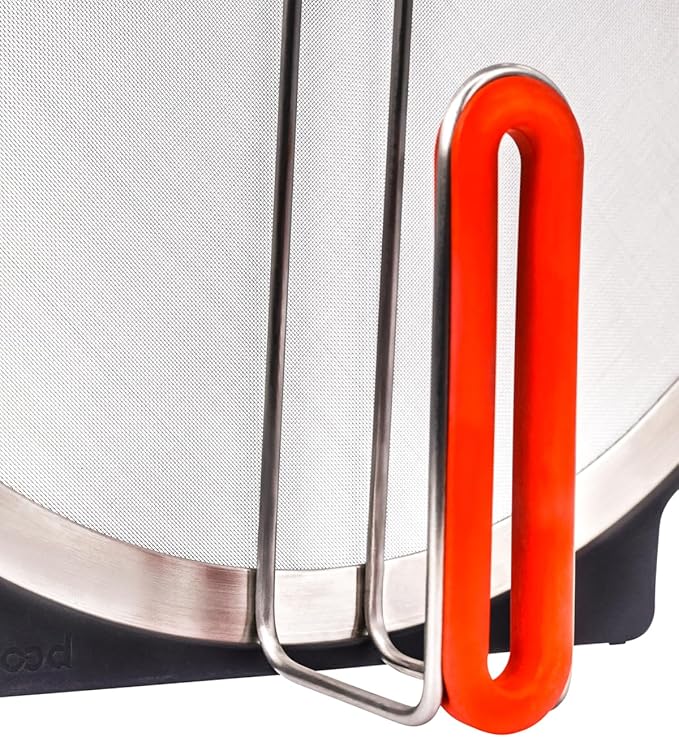 AirHood Self-Standing Splatter Screen – Heavy-Duty Stainless Steel Grease Guard
