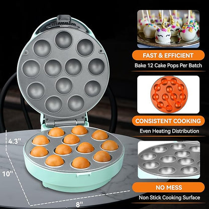 Baker's Friend Cake Pop Maker Machine Set
