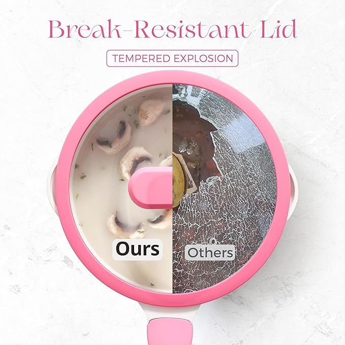 PRICUSIS Ceramic Nonstick Saucepan