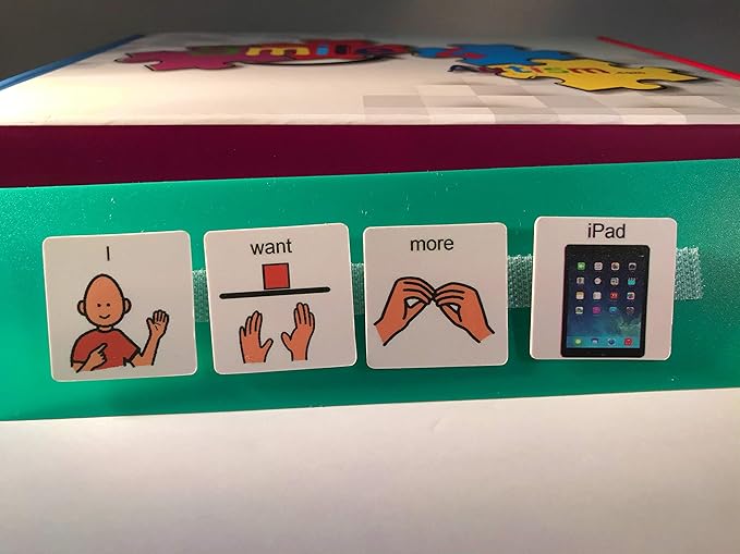 Smile4Autism Small 1.5"x1.5" Loose Visual Picture Cards, Receptive and