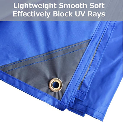 Azarxis Waterproof Camping Tent Tarp Hammock Rain Fly Footprint Ground Cloth Shelter Sunshade Beach Picnic Blanket Mat for Outdoor Camping Park Lawn