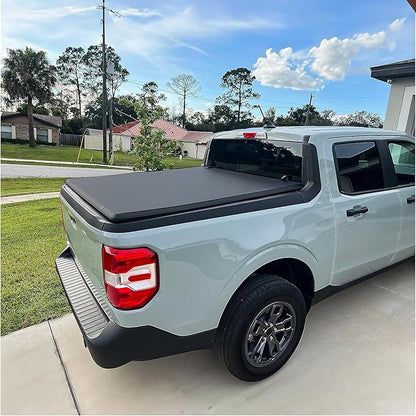 AUTOSAVER88 Soft Tri-fold Truck Bed Tonneau Cover Fit for 2019-2026 Chevy Silverado/GMC Sierra 1500 New Body Style 5.8ft Bed